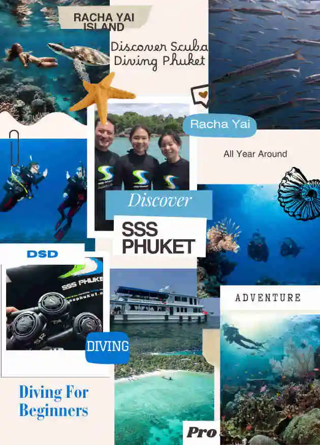 discover scuba diving phuket photos