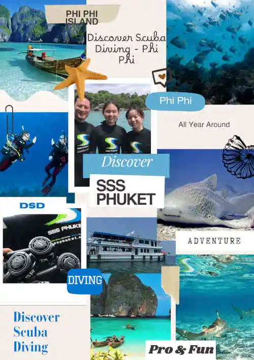 discover scuba diving phuket photos